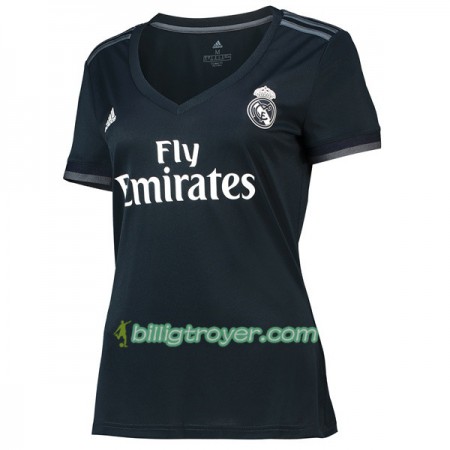 Billige Fotballdrakter Real Madrid Dame Bortedraktsett 2018/19 Kortermet